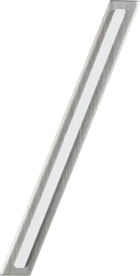 Produktbild von Weiße nachtleuchtende Hausnummer 100 mm aus Edelstahl als Klebezeichen