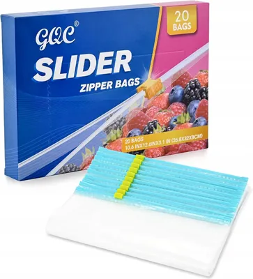 Zdjęcie produktu dla Woreczki Strunowe 27x8x32 cm 20 szt Torebki z Zamkiem do Przechowywania