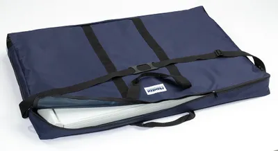 Immagine prodotto di Franken FCT Tragetasche für Flipcharts, Dreibein-Flipcharts, marineblau