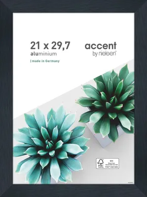 Obrázek produktu pro Nielsen Accent hliníkový rámeček na fotografie Star, černý matný, 21 x 30 cm
