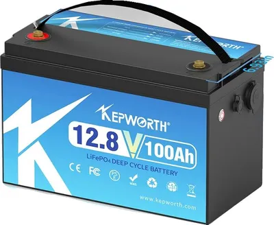 Image de Batterie LiFePO4, tension de sortie de 12V, fonctions de protection étendues, 12V 100Ah