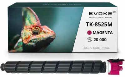 Immagine prodotto di Cartucce compatibili Evoke per stampante Kyocera TK8525M EKY510 TK-8525, colore magenta, resa di 20.000 pagine, compatibili con i modelli TASKalfa 4052ci e 4053ci, Immagine generata dall'IA