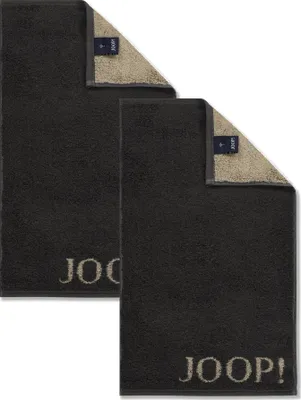 Produktbild von 2 Stück Joop! Gästetuch Classic 1720-73 schiefer 30x50