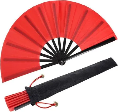 Produktbild von Famanu Faltbare Handfächer für Tai Chi und Tanz - 2 Stück