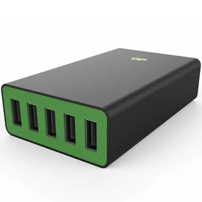 Produktbild von GP Multi-USB-Ladegerät 5 Port U551 Schwarz 130551BLACK