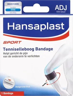 Obrázok produktu pre Športová bandáž na tenisový lakeť Hansaplast - 1 kus