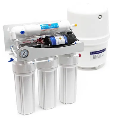 5-stufiges Umkehrosmose-System 180 l/Tag mit Pumpe