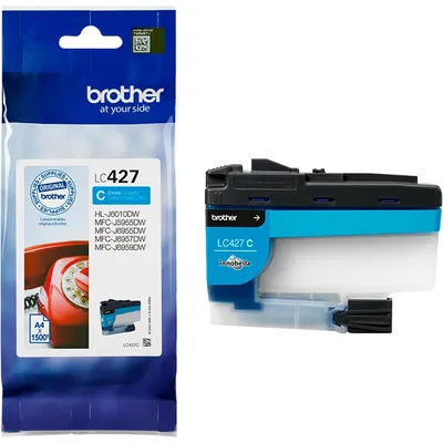 Image de Brother LC-427C Druckerpatrone 1 Stück(e) Original Standardertrag Cyan (LC427C)
