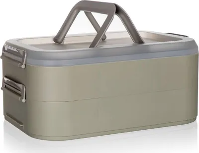 Produktbild von BANKETT Party Box KULINARISCH 40 x 28 x 17,8 cm, Latté voll