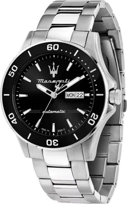 A close-up studio shot of a men's watch.