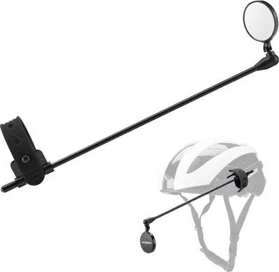 Produktbild von Helmspiegel 360 Grad Verstellbar - Leichter Fahrradrückspiegel für Sicherheit beim Radfahren