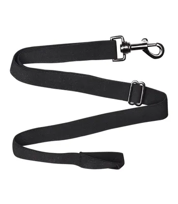 Produktbild von Beinschnüre m. Karabiner, elastik, schwarz