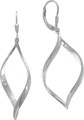 Produktbild von F Ohrhänger 925/- Sterling Silber 5,4cm weiß 025230016