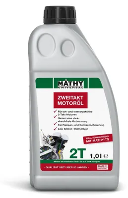 Produktbild von MATHY-2T Zweitakt-Motoröl (selbstmischend) 1,0 l