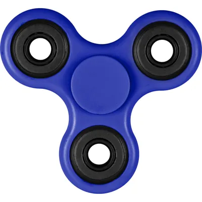 Produktbild von Tri Fidget Spinner - Finger Spielzeug in Blau - Anti Stress Finger Toy