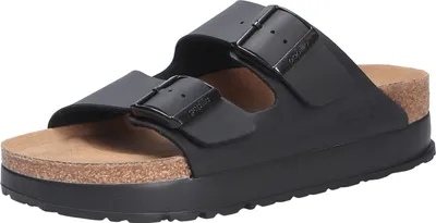 Produktbild von Birkenstock Birkenstock Arizona Papillio Flex Platform Schwarz - Schmale Passform Größe 38