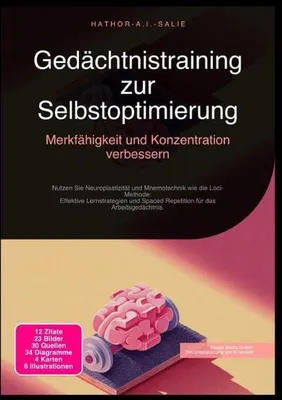 Produktbild von Gedächtnistraining zur Selbstoptimierung: Merkfähigkeit und Konzentration verbessern