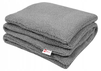 Produktbild von BabyLux Boucle Kuscheldecke für Baby warm und weich 60x75cm