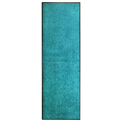 Obrázek produktu pro Rohožka pratelná tyrkysová 60 x 180 cm