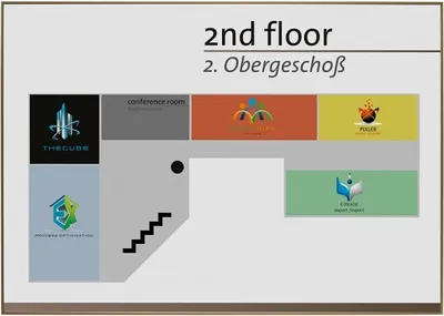 Produktbild von MADRID Bronze Line Wegweiser DIN A2 quer