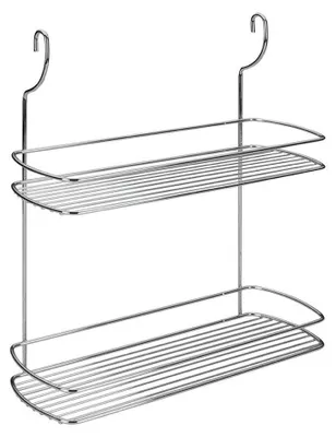 Produktbild von METALTEX 350314 Lonardo Vorratsregal, 2 Etagen / Relingsystem