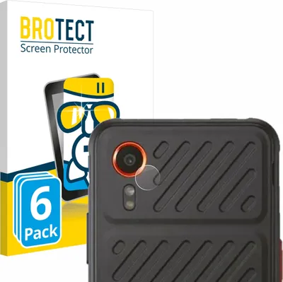 Produktbild von 6x BROTECT Schutzglas für Samsung Galaxy XCover 7 (NUR Kameraschutz) Schutzfolie Panzer Folie Glas Display Schutz klar