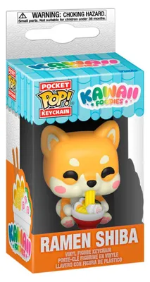 Imagen del producto de Funko Pocket Pop! Llavero: Kawaii Foodies - Ramen Shiba