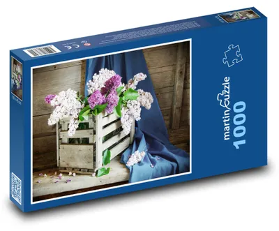 Zdjęcie produktu dla martinpuzzle - Puzzle 1000 elementów - Bez, kwiaty