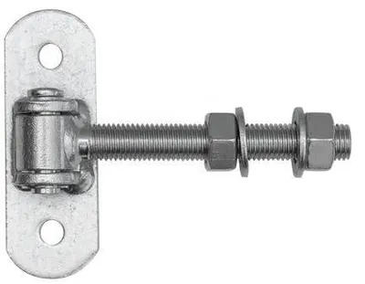 Obrázok produktu pre LogistSystem Torangel, nastaviteľný, pozinkovaný, M16, doska 115 x 40 mm, 1 ks, zváratelný, 61.068.16