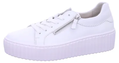 Produktbild von Gabor Damen Sneaker Weiß mit atmungsaktivem Obermaterial und weich gepolsterter Innensohle