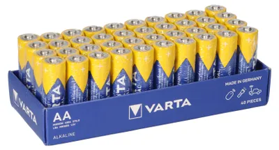 Obrázek produktu pro 40x baterie Varta AA Industrial Mignon LR06 2600mAh 1,5V Alkaline