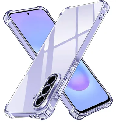 Obrázok produktu pre Techsuit - Shockproof Clear Silicone nárazuvzdorné silikónové puzdro pre Samsung Galaxy A57 5G - číre