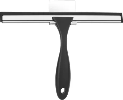 Produktbild von Duschabzieher Duschwischer für Glastür Edelstahl Fenster Squeegee Allzweck Heavy-Duty Bad Squeegee für Dusche Glastür und Fliesen Reinigung Kunststoff Non-Slip-Griff 10 Zoll