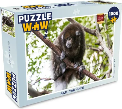 Obrázek produktu pro MuchoWow MuchoWow® Puzzle 1000 ks Opice - větev - zvíře