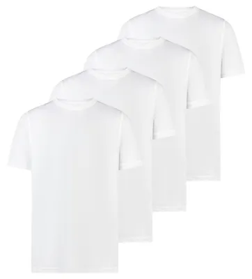 Produktbild von LERROS 4er Pack Basic T-Shirt Reine Baumwolle, Pflegeleicht  und atmungsaktiv, Normale Passform