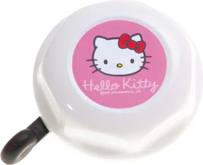 Produktbild von Bike Fashion Hello Kitty Kinder Fahrradglocke, Weiß