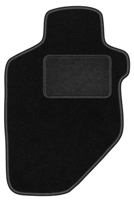 Productafbeelding van Velours bestuurdersmat voor Opel Frontera B 1998-2006 – zwart, op maat – Wielganizator LUX