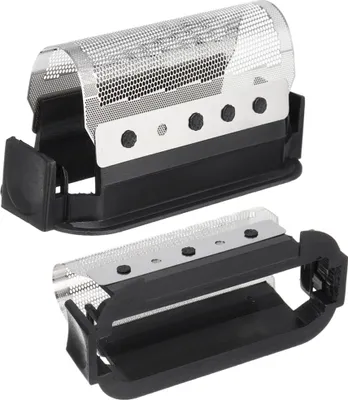 Produktbild von Hochwertige Ersatz Scherfolie Scherblatt Ersatzteil mit Rahmen für Braun 2000 2001 2005 2014 2015 2020 2050 2111 2115 2525 Plus S SL Universal Universal 1000 Universal 2000 Universal 2005