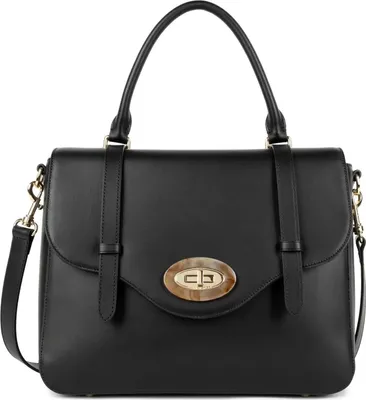 Image de Lancaster Sac à Rabat Marble Touch M Noir