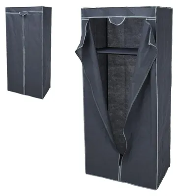 Immagine prodotto di Guardaroba Pieghevole Cm 75 X 45 X H.160 (L X P X H) + 1 Ripiano