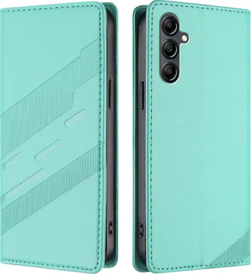 Obrázek produktu pro Pouzdro pro Samsung Galaxy A15 5G/4G,Polyuretankožené peněženkové pouzdro s přihrádkou na karty a funkcí stojánku Türkis