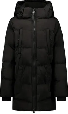 A black winter jacket for girls.