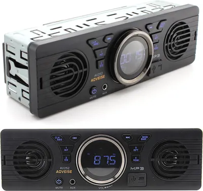 Produktbild von Autoradio mit Bluetooth Freisprecheinrichtung/ Lautsprecher/ USB/ AUX IN/ FM/ MP3 Player, Auto sichere digitale Speicherkarte MP3 Audio Elektro-Autoradio