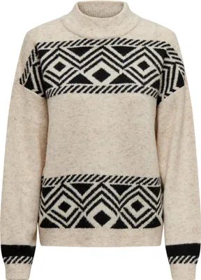 Produktbild von ONLY Strickpullover Rundhals langarm tiefe Schultern Größe: L