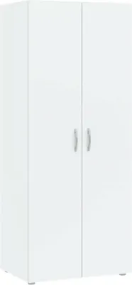 Immagine prodotto di Dmora Guardaroba 2 Ante Malvito 51.9x179h cm Bianco, Appendiabiti 2 Ante