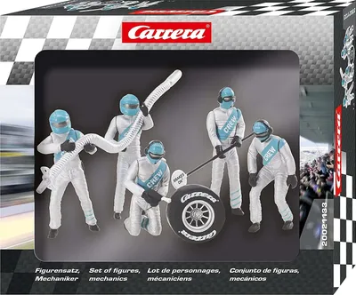 Immagine prodotto di Carrera Figurensatz Mechaniker, silber 1:32