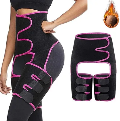 Obrázek produktu pro Zahušťovač pasu, zahušťovač stehen, fitness pás, tvarovací korzet, 2v1 korzet na pas pro muže a ženy, zvedák hýždí a zahušťovač stehen, budování svalů, sportovní fitness, trénink, cyklistika - velikost XL