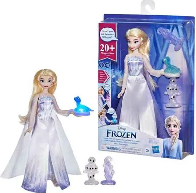 Produktbild von Disney - Lalka Elsa z Frozen 2 Magic Moments w wersji hiszpańskiej, akcesoria premium