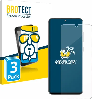 Produktbild von 3x BROTECT Schutzglas für Samsung Galaxy S20 Schutzfolie Panzer Folie Glas Display Schutz klar