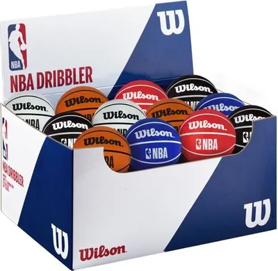 Produktbild von Wilson - NBA Dribbler mini - Durchmesser: ca. 6 cm - 1 Stück